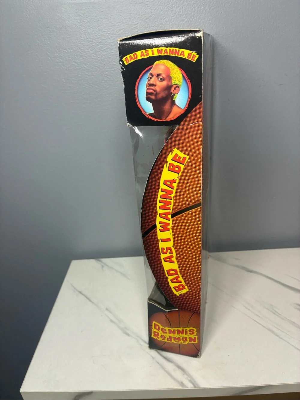 NBA Dennis Rodman Limited Edition Action Figure - White, Black, Yellow